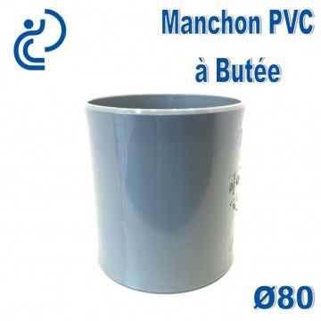MANCHON PVC A BUTEE D80