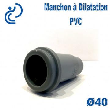 Manchon à dilatation PVC d40