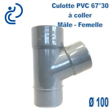 CULOTTE PVC 67°30 MF D100