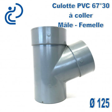 CULOTTE PVC 67°30 MF D125