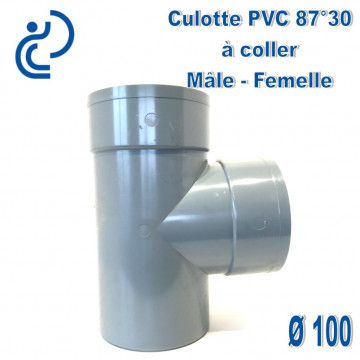 CULOTTE PVC 87.30° MF D100