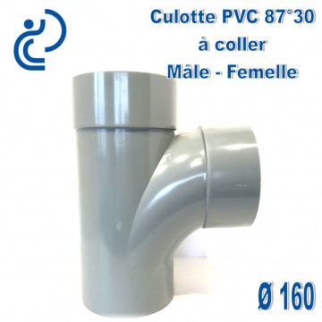 CULOTTE PVC 87.30° MF D160