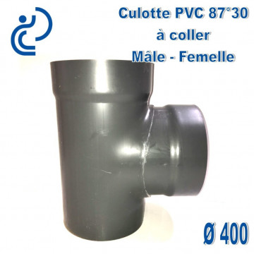 CULOTTE PVC 87.30° MF D400