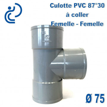 CULOTTE PVC 87.30° FF D75