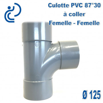 CULOTTE PVC 87.30° FF D125