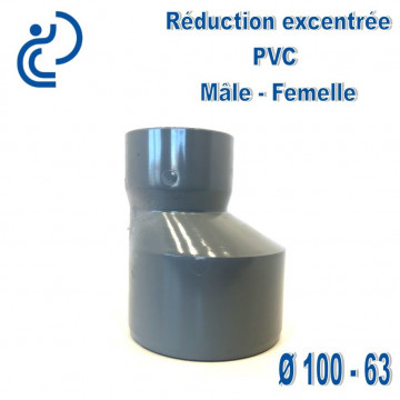 REDUCTION EXCENTREE PVC 100X63 MF