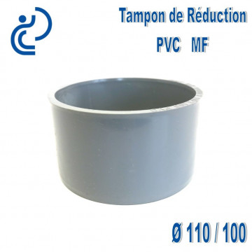 TAMPON DE REDUCTION PVC 110X100 MF