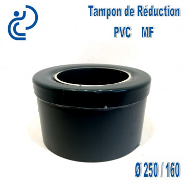Tampon de réduction PVC 250x160 MF 
