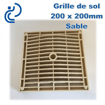 GRILLE DE SOL 20x20 SABLE