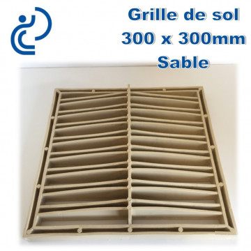 GRILLE DE SOL 30x30 SABLE