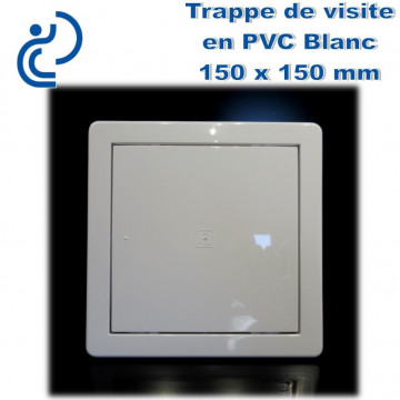TRAPPE DE VISITE EN PVC BLANC 15X15
