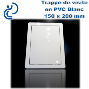 TRAPPE DE VISITE EN PVC BLANC 15X20