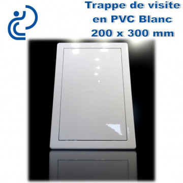 TRAPPE DE VISITE EN PVC BLANC 20X30