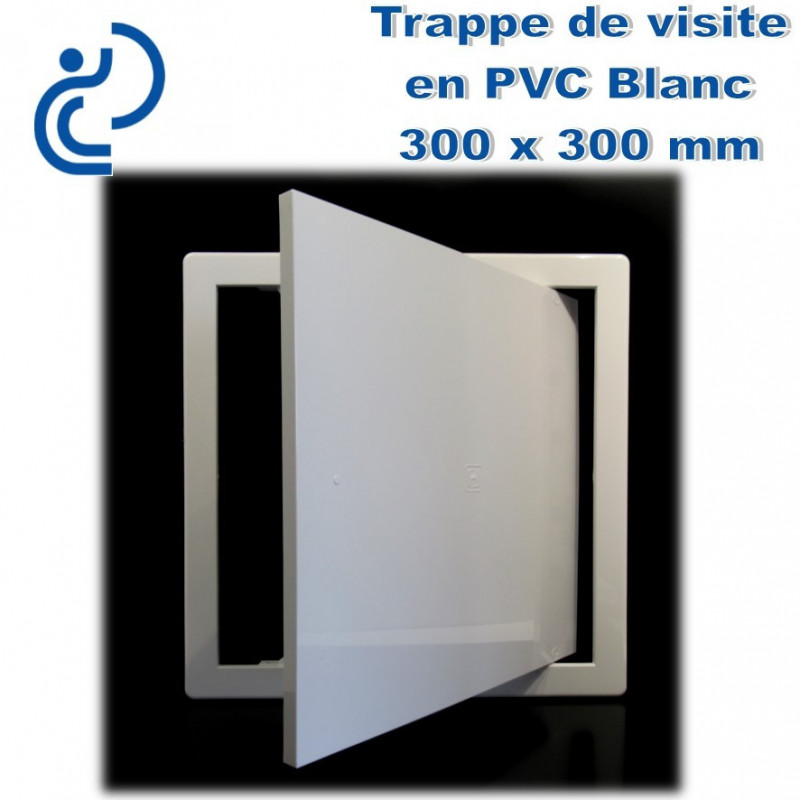 Trappe de visite en PVC blanc 30x30