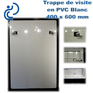 TRAPPE DE VISITE EN PVC BLANC 40X60
