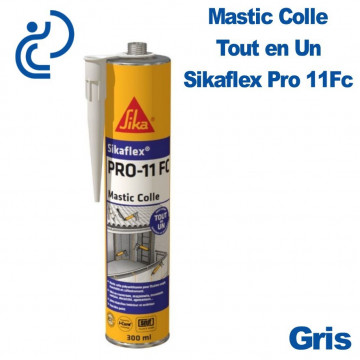 Mastic Colle Tout en Un SIKAFLEX PRO 11FC gris 300ml