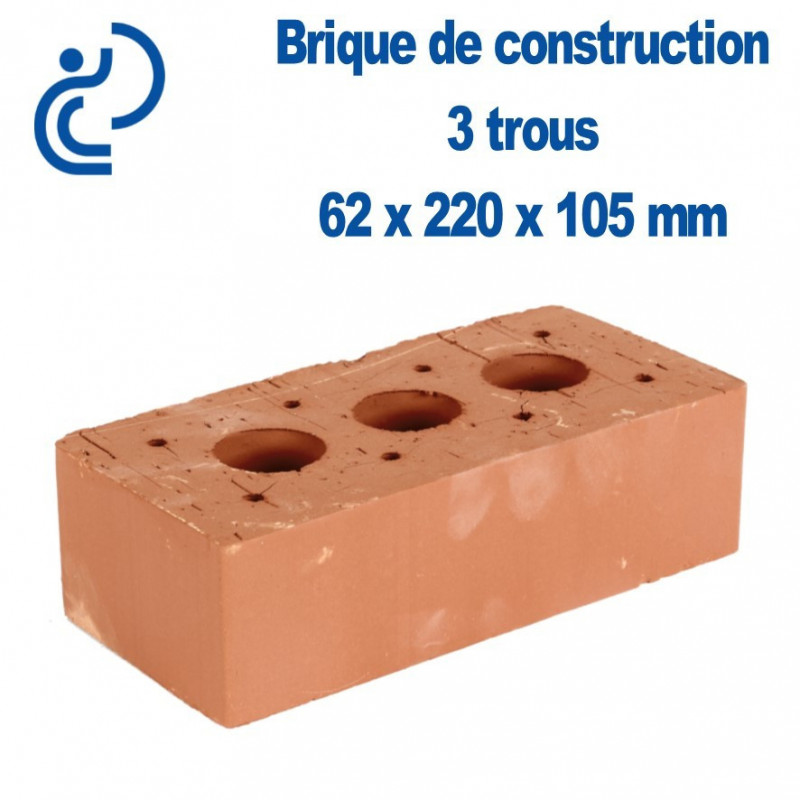Assamr de construction - Dimension des briques : 1/ - Brique de 3