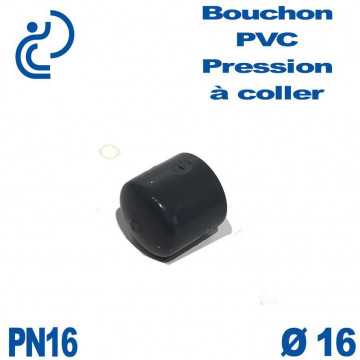 Bouchon Femelle PVC Pression D16 PN16 à coller