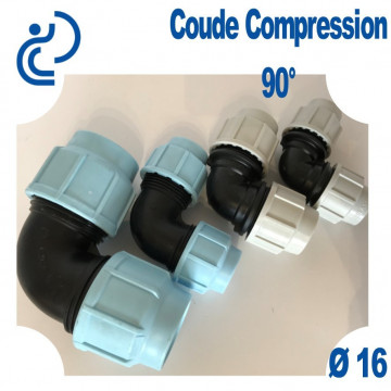 Coude Compression 90° D16