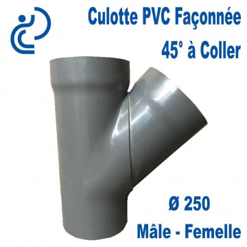 CULOTTE PVC 45° MF D250