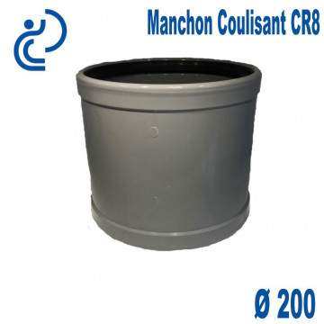 Manchon coulissant pvc CR8  D200 FF