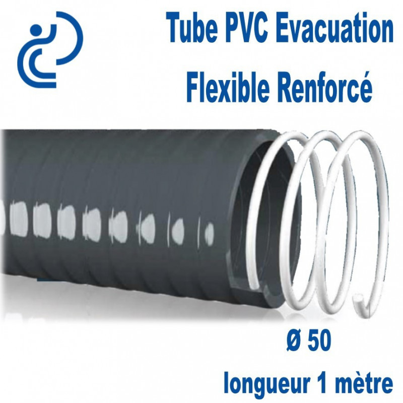 VARIOSAN Tuyau flexible d'évacuation 14931, 1 1/2 x 40/50 mm, siphon/piège  pour l'évier de la cuisine, extensible de 320-880 mm : : Bricolage
