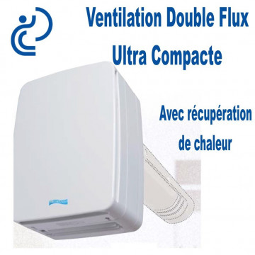 Ventilation Double Flux Autonome Compacte V-ECO