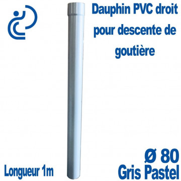 Dauphin PVC Droit Gris Pastel D80 1ml