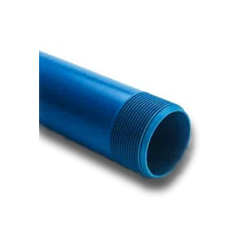 Tube Forage PVC 66.6/75 Plein A visser longueur 3ml