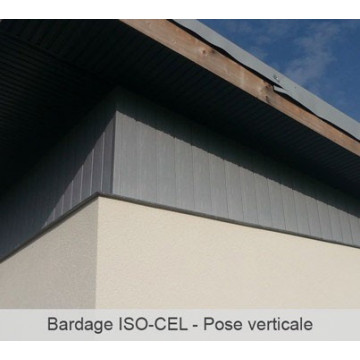 Couvercle de finition Coordonné Pour bardage longueur 5ml
