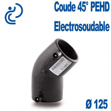 Coude 45° Electrosoudable Ø125