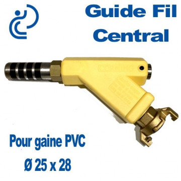 Guide Fil Central pour Gaine Ø 25x28