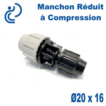 Manchon Réduit à Compression D20 x 16