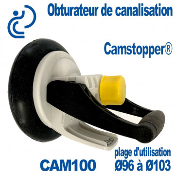 Obturateur de Canalisation Mécanique à Came  Ø100 CAMSTOPPER®