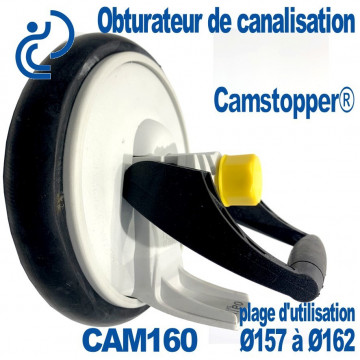 Obturateur de Canalisation Mécanique à Came  Ø160 CAMSTOPPER®