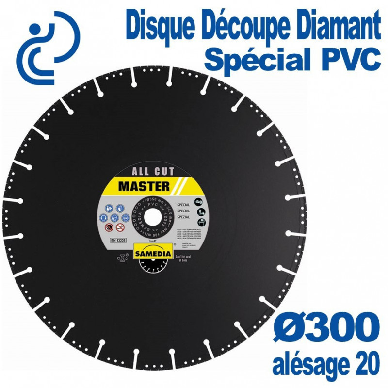 Disque Diamant Spécial PVC D300