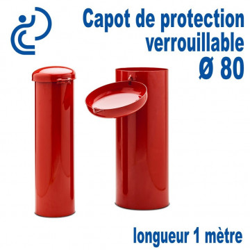 Capot de Protection Cadenassable D80 longueur 1000