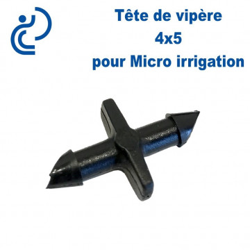 Tête de Vipère 4x5mm pour micro irrigation