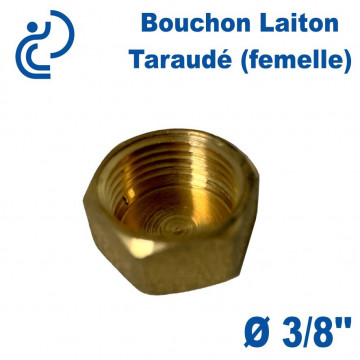Bouchon Laiton Taraudé (femelle) 3/8"