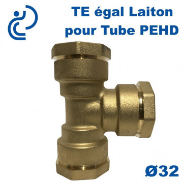 TE Egal Laiton D32 pour tube PEHD