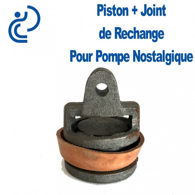Piston et joint cuire de rechange pour pompe a main
