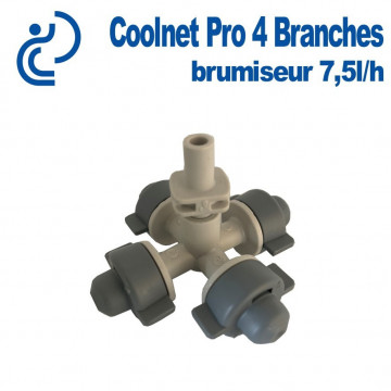 COOLNET PRO Brumiseur statique 4 Branches 7.5l/h à 4Bar