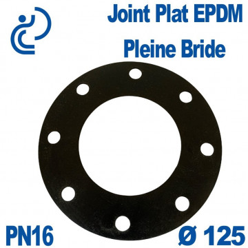 Joint en EPDM Pleine Bride Ø125