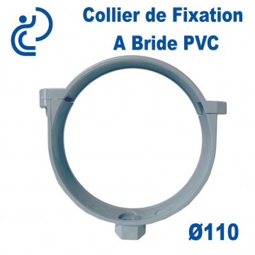 Collier de Fixation à Bride PVC D110