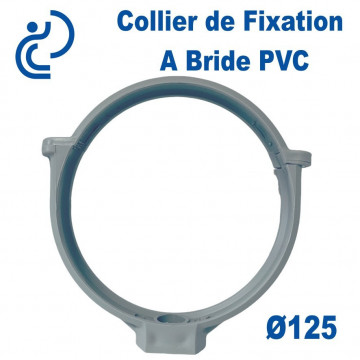 Collier de Fixation à Bride PVC D125