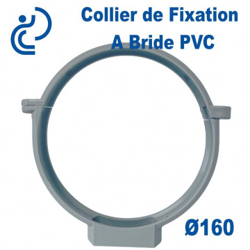 Collier de Fixation à Bride PVC D160