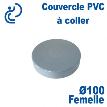 Couvercle PVC D100 femelle