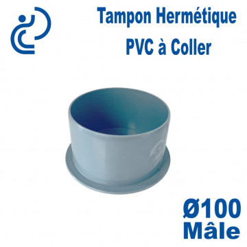 Tampon Hermétique PVC Ø100 Mâle
