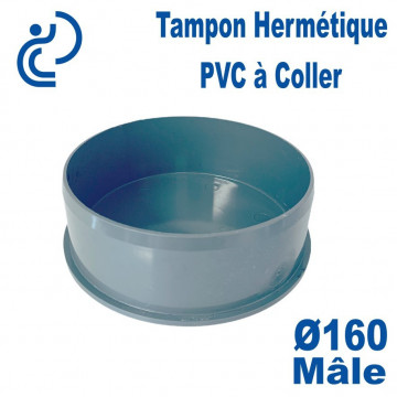Tampon Hermétique PVC Ø160