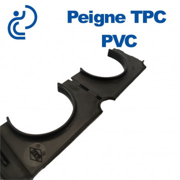 PEIGNE PVC TPC SIMPLE 1X2  DIAMÈTRE 50